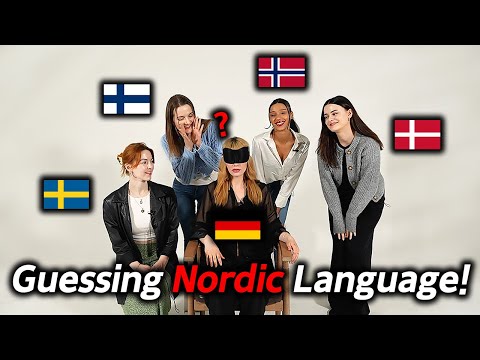 Can German Distinguish The Nordic Languages? (Sweden, Norway, Finland, Denmark) ㅣ GUESS NATIONALITY