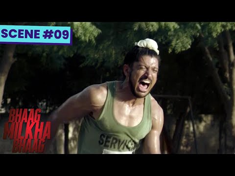 Despite injured feet... Milkha Singh partakes the race!| Bhaag Milkha Bhaag | Farhan Akhtar
