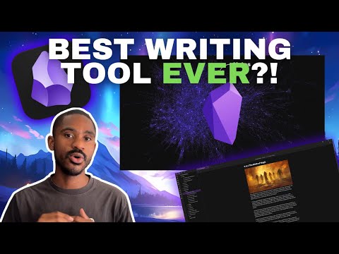 How To Use OBSIDIAN For Writing & Worldbuilding🔮(world bible & plugin showcase)
