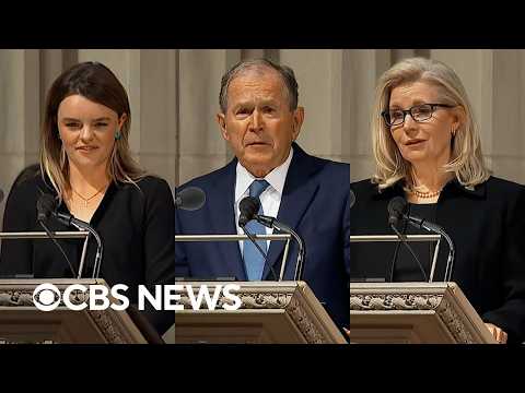 Notable speeches from Dick Cheney's funeral