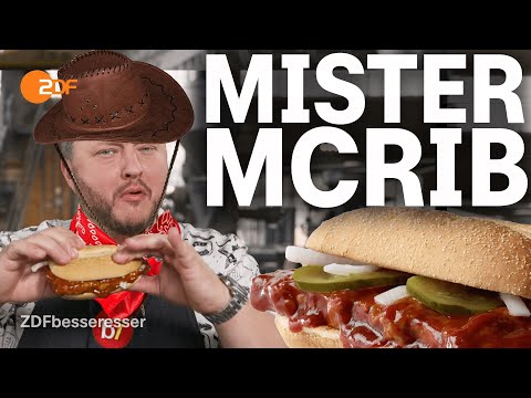 Form Fleisch: Sebastian räuchert McRib von McDonald‘s ganz ohne Feuer