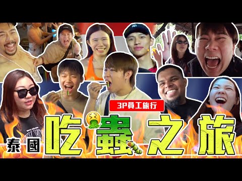 第一個海外 COMPANY TRIP！來泰國一定要挑戰吃蟲子🤢【2025 COMPANY TRIP VLOG】