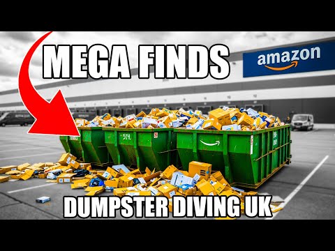 Dumpster Diving UK RETAIL PARKS INSANE FINDS!