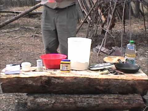 Bannock Making with Mors Kochanski