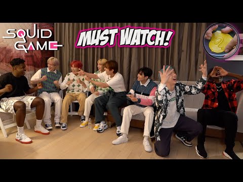Playing SQUID GAME with K-pop idols!!
