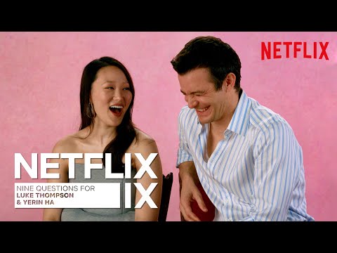 Luke Thompson & Yerin Ha On First Day Nerves, Chemistry Reads And Dance Lessons | Netflix IX