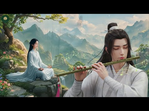 Top Chinese Zen: Music Bamoo flute, Erhu & Guzheng | Music for Peaceful mind @MoonlitMelodies-68s