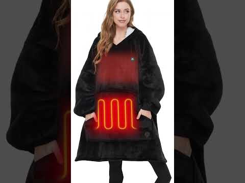 ✅Heated Hoodie Blanket 2026 Review — Best Wearable Heated Blanket Hoodie Tested!