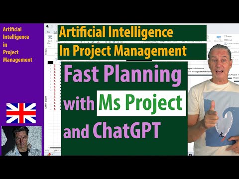 #1 AI in Project Management ● 🚀Fast Planning with Ms Project and ChatGPT ● Ms Project 2023 #10