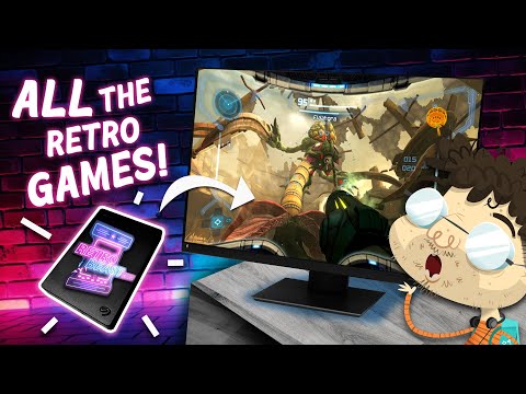 This emulation drive is NUTS! (4TB Mini Retro Beast by KrisCoolMod)