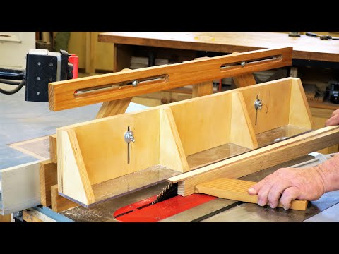Tall & Horizontal Table Saw Fences! - L Fence