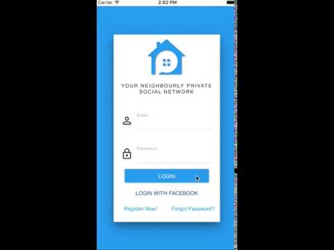 Nebaly App Login preview