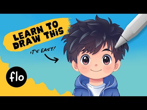 How to Draw a Chibi Boy in Procreate | Step-by-Step Tutorial