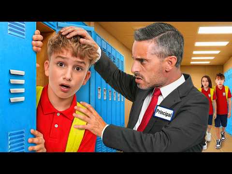 ¡24 horas en la ESCUELA de Cartón MÁS ESTRICTA!