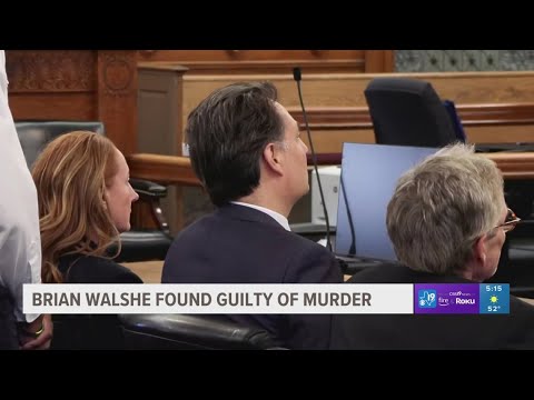 Brian Walshe found guilty murdering of his wife