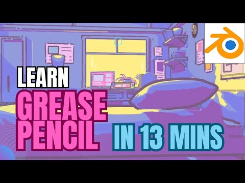 20 Tips For Blender Grease Pencil Beginners in 13 minutes