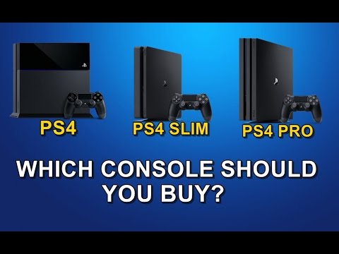 PS4 vs PS4 Slim vs PS4 Pro - Which Console Should You Buy?
