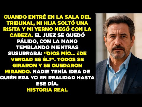 Cuando entré en la sala del tribunal, mi hija se rió y mi yerno apartó la mirada.