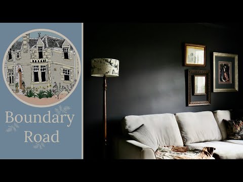 Our Moody (but cosy) Lounge Makeover Before & After | Vintage Decor | Autumn Vibes | Sewing Blinds