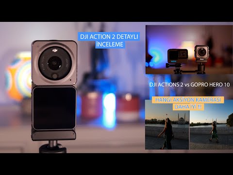 Dji Action 2 Detaylı İnceleme | Dji Action 2  ve Gopro Hero 10 detaylı karşılaştırması (Türkçe)