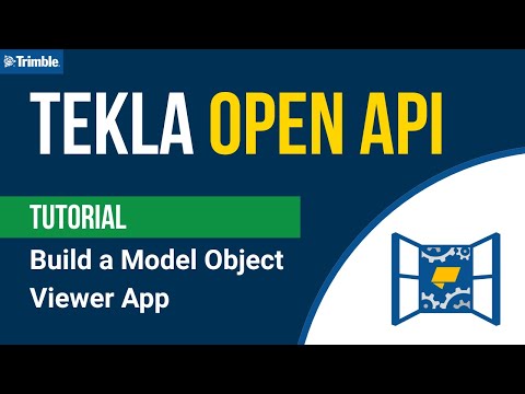 Tekla Open API (Tekla Structures) — Build a Model Object Viewer App | C# Tutorial