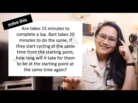 LCM in Word Problems | CSE Review #MathMondays