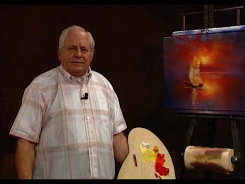 Bill Alexander's Sunset Sailboat Painting: Beginner's Oils Guide