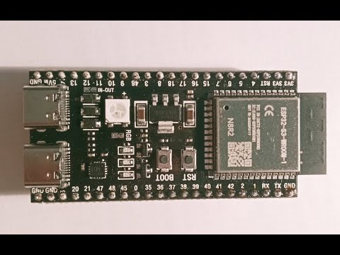 ESP32-S3 WROOM1 DEV MODULE CLONE with Arduino IDE, complete step by step  in 6 minutes!