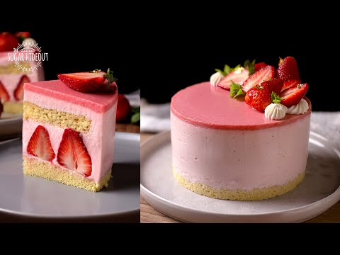 Strawberry Mousse Cake