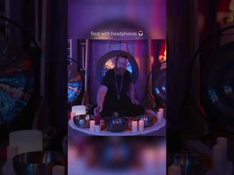 Could you use a quick reset? Soundbath to remove stress ☺️ #breathing