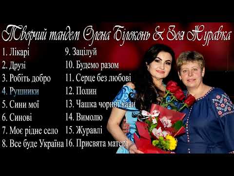 Збірка пісень " Творчий тандем Олена Білоконь & Зоя Журавка"