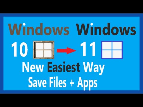 Install Windows 11 On Old PC, Easiest Way, Keep Files/Apps, No CMD, No TPM, No USB