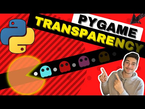 How to Change Transparency in Pygame || Transparent and Translucent Images and Objects in Pygame