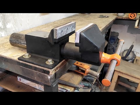 DIY Vise from the Round Pipe. How to make a Vise from a round pipe. Unique Vices.