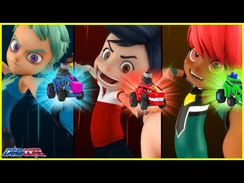 Bộ ba siêu nhân Rex - Akan - Leo | Hoạt hình Dinocore mới nhất 2023| Dinosaur Transformer Robot Toys