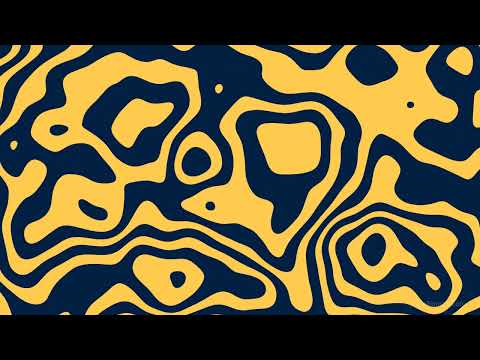 Gold & Navy Topographic Wave Wallpaper | 7-Hour 4K Loop • UltraHD Live Background / Screensave