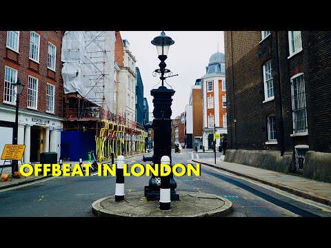 Offbeat in London around Grays Inn &  Lamb's Conduit Street (4K)