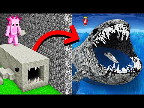 I Cheated With SEA MONSTERS In Minecraft Build Battle!