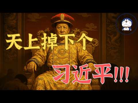 方脸说：独裁者习近平的出现，是历史的必然？还是中国人运气不好？天上掉下个习近平！