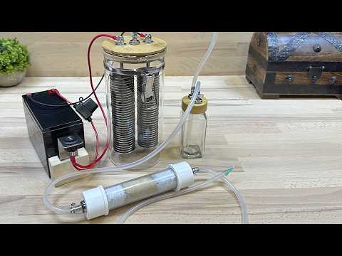 Fabricación de un Simple Generador de Hidrógeno - Agua en Hidrógeno HHO