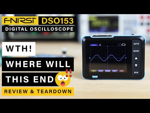 FNIRSI DSO-153 ⭐ Oscilloscope & Signal Generator