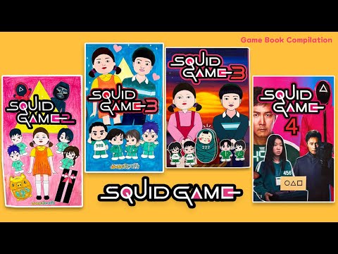 ✨Squid Game 2,3,4 Game Book Compilation✨