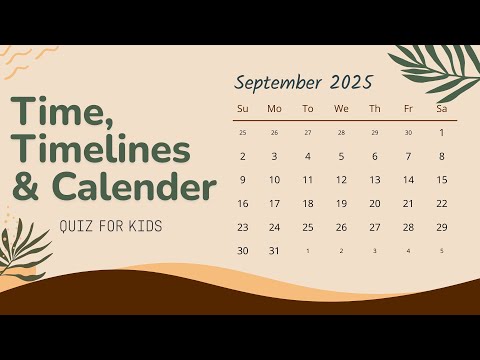 Time, Timelines & Calendar | 50 MCQs for Class 3 Social Studies | CBSE & ICSE