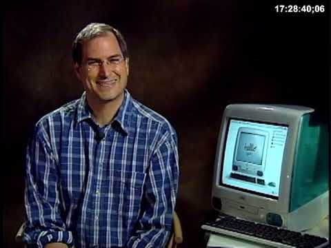 Steve Jobs Interview - 8/14/1998 - iMac Satellite Tour