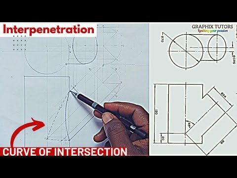Interpretation _ curve of intersection _ interpenetration _ offset pipes