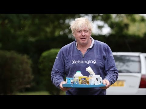 Boris offers reporters tea as he stays quiet over burka row
