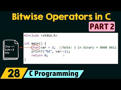Bitwise Operators in C (Part 2)