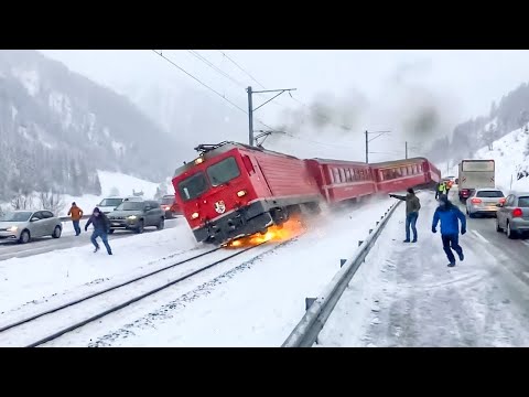 Unbelievable Train Moments Caught on Camera
