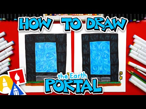 How To Draw The Earth Portal From The Minecraft Movie