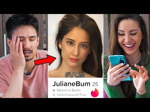 Wie erfolgreich ist Julien Bam als Frau auf Tinder? @julienbam
